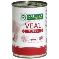 Консерва Natures Protection Puppy Veal для щенков, 400 г Консерва Natures Protection Puppy Veal для щенков, 400 г