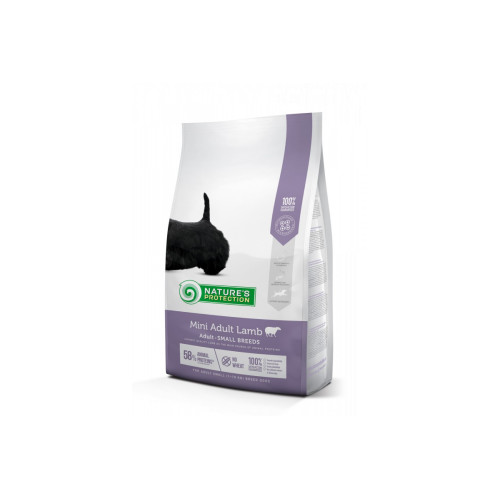 Сухий корм Natures Protection Mini Adult Lamb для собак малих порід, 7.5 кг