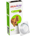 Жувальна таблетка Bravecto від бліх і кліщів для собак великих порід від 10 до 20 кг, 500 мг