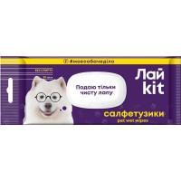 Влажные салфетки Лайkit для ухода за животными 30 шт