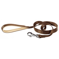Нейлоновий поводок Ferplast Daytona G15 / 120 Brown для собак, 15 мм 120 см
