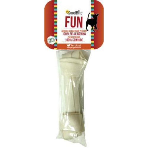 Плетені жувальні кісточки Ferplast GoodBite Fun 4003 Bone 125g для собак, 27,5x6,2x4 см
