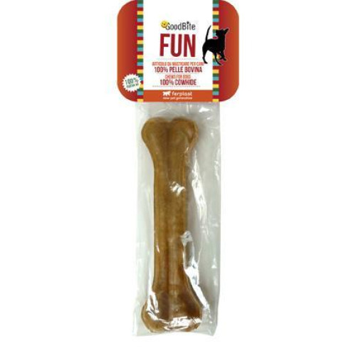 Пресовані жувальні кісточки Ferplast GoodBite Fun 4058 Bone Natural 45g для собак, 11x3,5x1,8 см