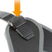 Ferplast Agila 3 Harness Black ергономічна шлейки для собак з еластичним шнуром, 42x50 см