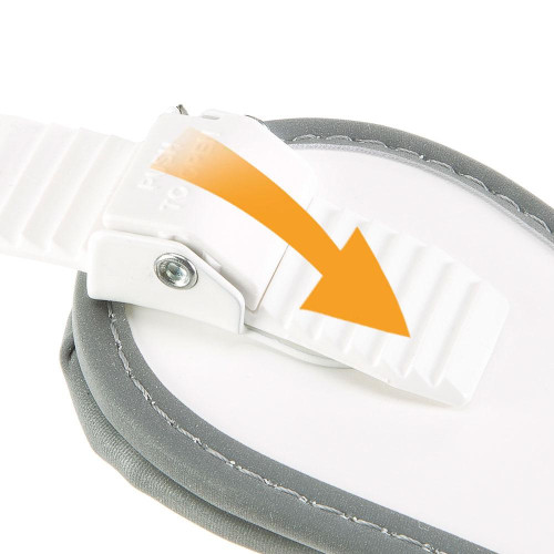 Ferplast Agila 4 Harness White ергономічна шлейки для собак з еластичним шнуром, 44x52 см
