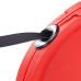 Поводок-рулетка для собак до 50 кг Ferplast Amigo Easy L Tape Rosso c стрічкою, червоний, 5 м