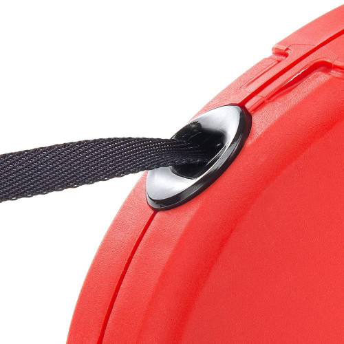 Поводок-рулетка для собак до 12 кг Ferplast Amigo Easy Mini Tape c стрічкою, червоний, 3 м