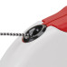 Поводок-рулетка Ferplast Amigo Mini Cord Red-White для собак cо шнуром, червоно-білий, 12x3x10 см