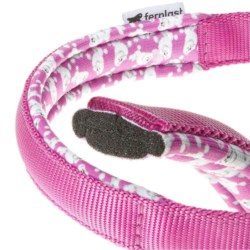 Нейлоновий нашийник Ferplast Daytona Fanasy C25 / 53 Purple для собак, фіолетовий, A: 45x53 см, B: 25 мм