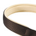 Нейлоновий нашийник з металевим ланцюжком Ferplast Daytona CSS15 / 40 Brown для собак, A: 40 см, B: 15 см