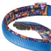 Нейлоновий нашийник з ланцюжком Ferplast Daytona Fantasy CSS25 / 65 Blue для собак, A: 65 см, B: 25 см