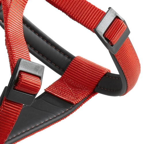 Нейлонова шлейки Ferplast Daytona P Harness Extra Large Red для собак, A: 82 ÷ 89 см, B: 88 ÷ 99 см