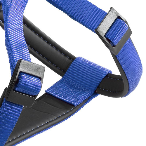 Нейлонова шлейки Ferplast Daytona P Harness Large Blue для собак, A: 65 ÷ 70 см, B: 66 ÷ 73 см
