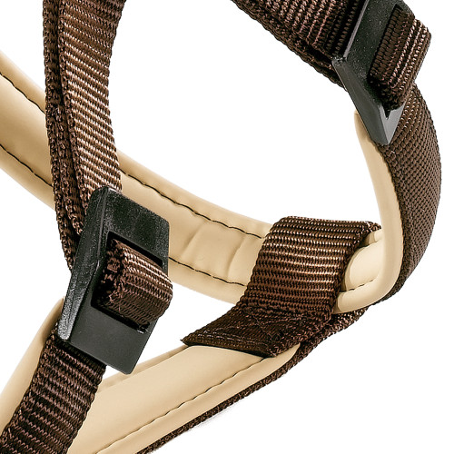 Нейлонова шлейки Ferplast Daytona P Harness Medium Brown для собак, A: 51 ÷ 55 см, B: 53 ÷ 61 см